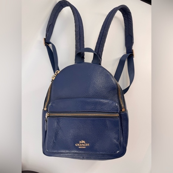 Coach Blue Leather Womens Backpack main image 8